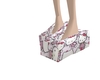 tissue box shoes