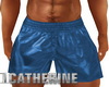 Blue Muscle Shorts M