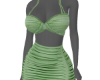 Green Ruched Bodycon🌻