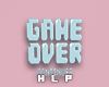 ♯ Game Over Cutout
