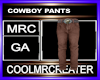 COWBOY PANTS