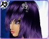 Purple Emo Hair Skull