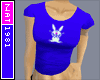 (Nat) Blue Bunny T-Shirt