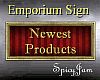 Emporium sign new produc