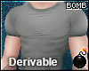 B! Muscle TShirt Derive