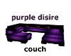purple desire couch