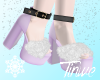 T♥ Fuzzy Heels Lilac