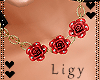 LgZ-Flavia Rose Necklace