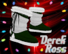 GREEN & WHITE BOOTS - M