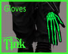 Mens Gloves Green