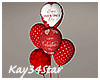 Valentine Red Balloons