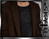 Long coat /brown black