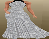 Slim Silver Gown