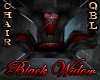 Gothic Black Widow Chair