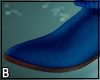 Blue Western Short Boots