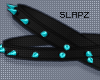 !!S Spike Belt Teal