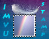 Rainbow stamp