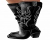 Cowgirl Boots-Black