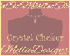 [M]Crystal Choker~Red