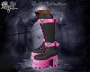GOTH BOOTS PINK