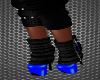 P* Casual Boots Blue
