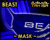! Blue Beast Mask