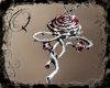 >Q Bloody Rose Necklace