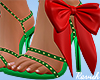 Xmas Gift Bow Heels