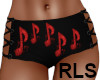 Red Music Hot Pants RLS