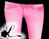 [LL] Med Pink Jeans