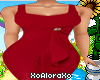(A) Valentines Dress Red