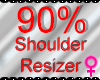 *M* Shoulder Resizer 90%