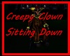 Creepy Clown Sittin'Down