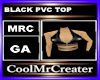 BLACK PVC TOP