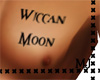 Wiccan moon chest tat