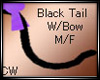 Black Tail W/Bow P
