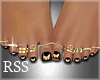 RSS FEETBLACKGOLD BUTRFL
