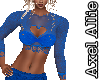 AA Blue Lace Heart Top