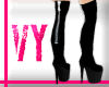 !VY! Black Zip Boots