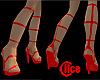 C Laced Heels Red 1