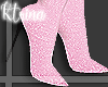 KT♛Pink Glitter Boots