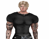 T-SHIRT BLACK MUSCLED