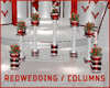 RED   WEDDING/COLUMNS