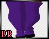 [BBThigh Boots Purple