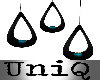 UniQ Hanging Candles Blu
