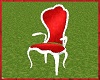 White Red Luxury Chair