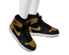 (m) blk gold 1's