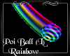 -A- Poi Ball (L) Rainbow