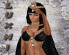 Cleopatra Black Cape