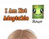 I Am Not Adoptable Dino